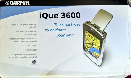 Garmin ique 3600 satnav - garmin, satnav/palm
