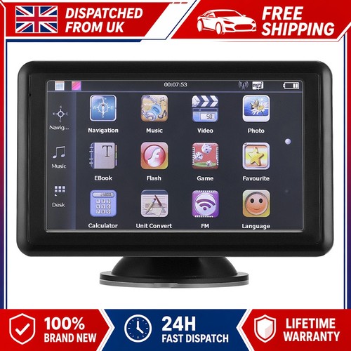 Sat nav inch 8gb - nav, lifetime