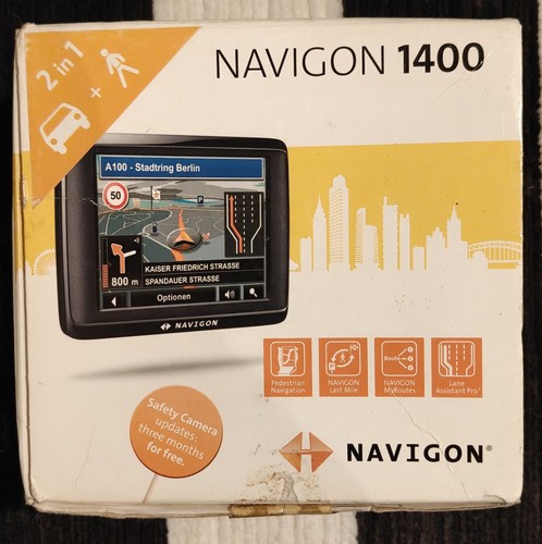 Navigon 1400 gps sat nav - 1400,
